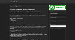 Desktop Screenshot of grasscutters.co.nz
